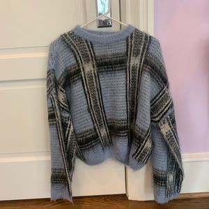 Blue Sweater - Nasty Gal